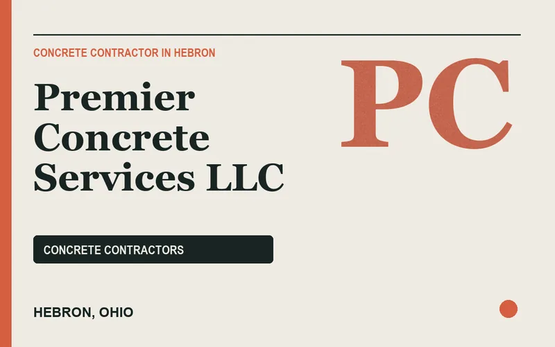 Premier Concrete Services LLC in Hebron, Ohio