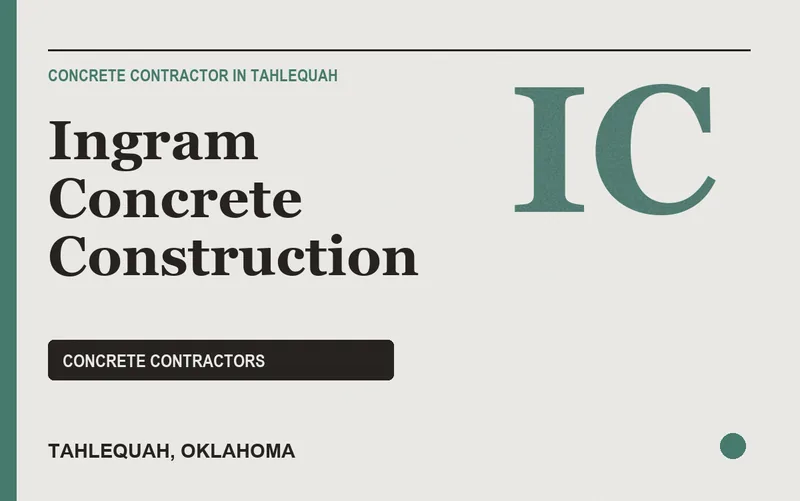 Ingram Concrete Construction in Tahlequah, Oklahoma
