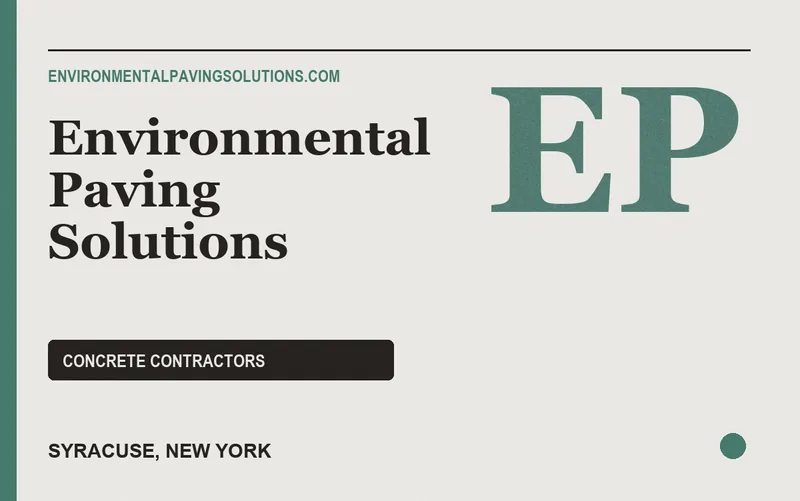Environmental Paving Solutions in Syracuse, New York