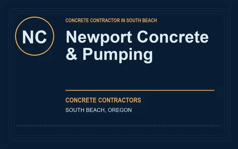 Newport Concrete & Pumping in South Beach, Oregon