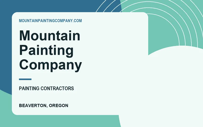Mountain Painting Company in Beaverton, Oregon