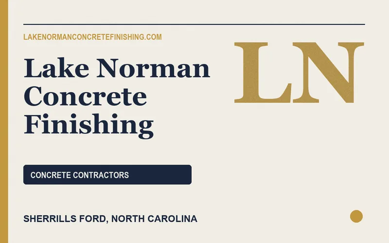 Lake Norman Concrete Finishing in Sherrills Ford, North Carolina