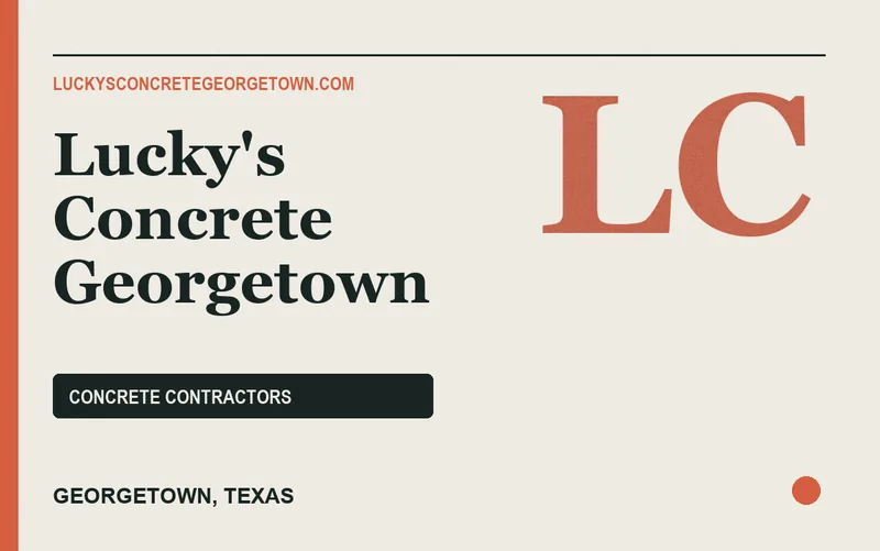 Lucky's Concrete Georgetown in Georgetown, Texas