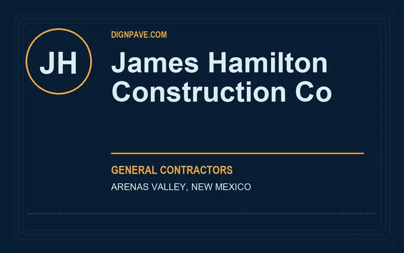 James Hamilton Construction Co in Arenas Valley, New Mexico