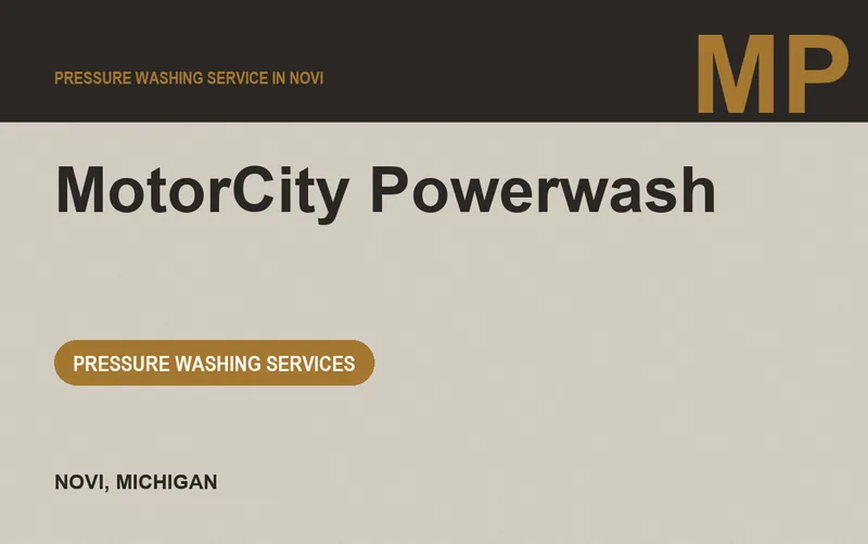 MotorCity Powerwash in Novi, Michigan
