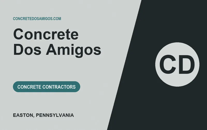 Concrete Dos Amigos in Easton, Pennsylvania