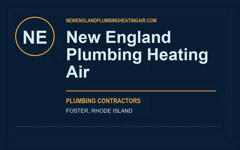New England Plumbing Heating Air in Foster, Rhode Island