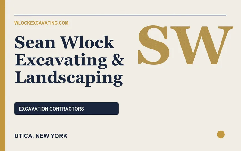 Sean Wlock Excavating & Landscaping in Utica, New York