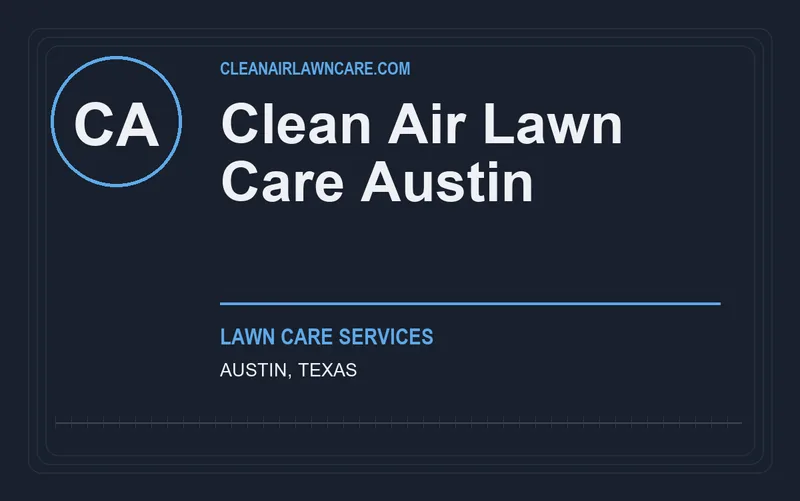 Clean Air Lawn Care Austin in Austin, Texas