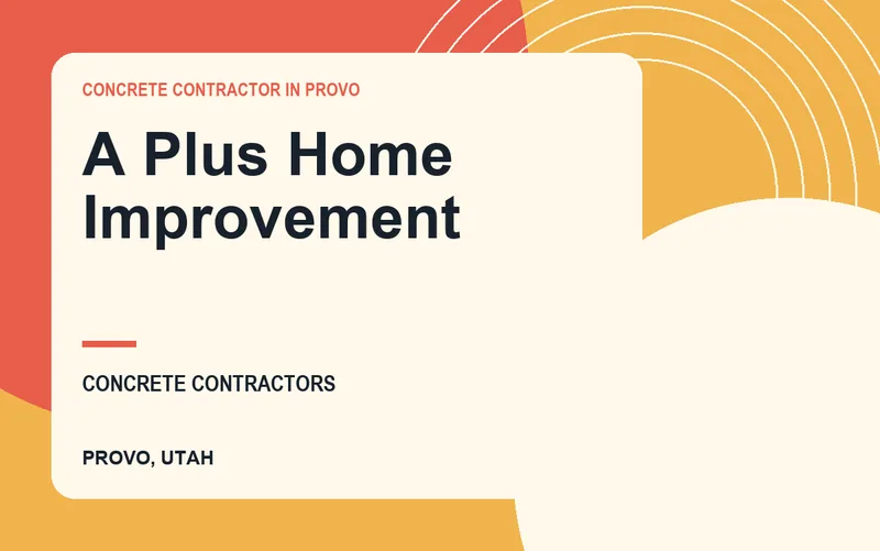 A Plus Home Improvement in Provo, Utah