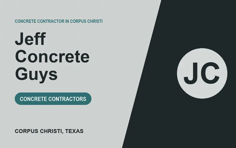 Jeff Concrete Guys in Corpus Christi, Texas
