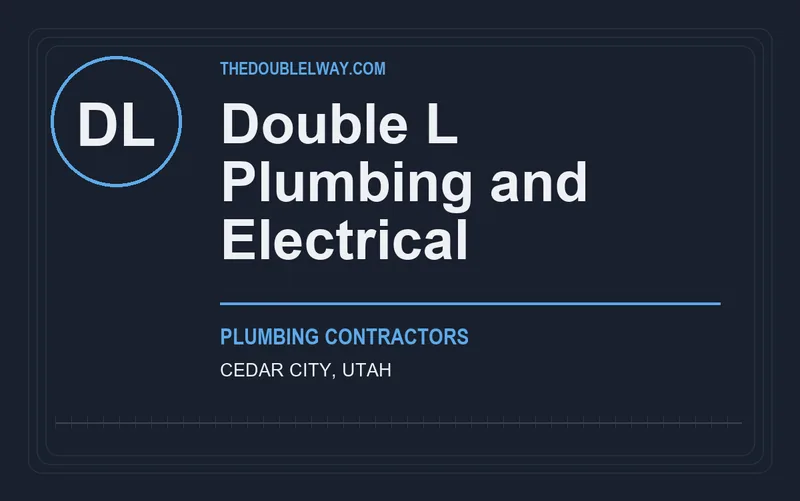 Double L Plumbing and Electrical in Cedar City, Utah