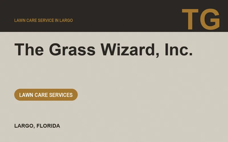The Grass Wizard, Inc. in Largo, Florida
