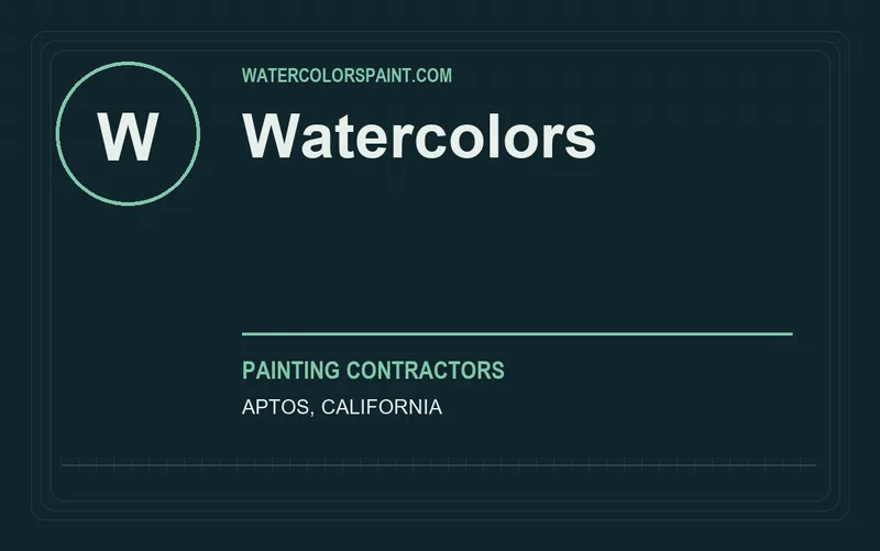 Watercolors in Aptos, California