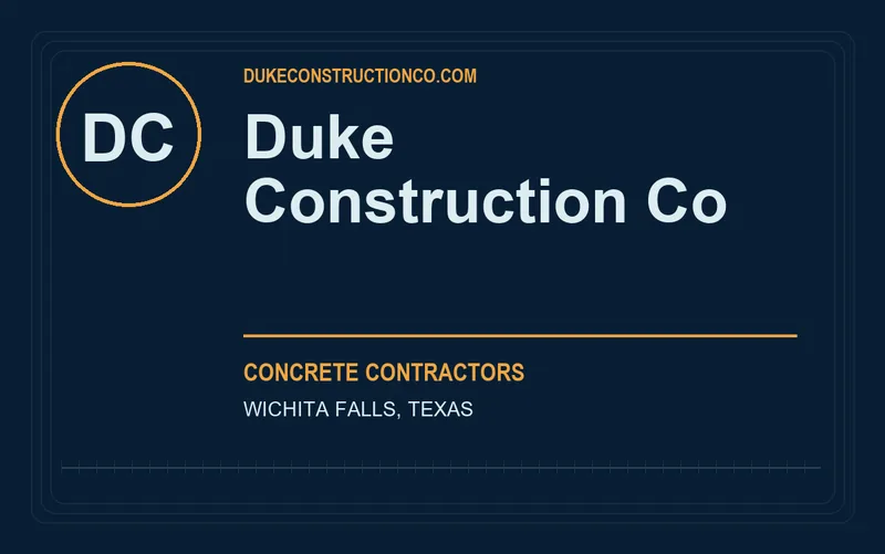 Duke Construction Co in Wichita Falls, Texas