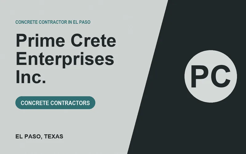 Prime Crete Enterprises Inc. in El Paso, Texas