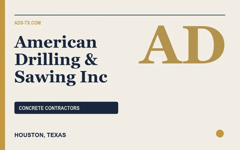 American Drilling & Sawing Inc in Houston, Texas