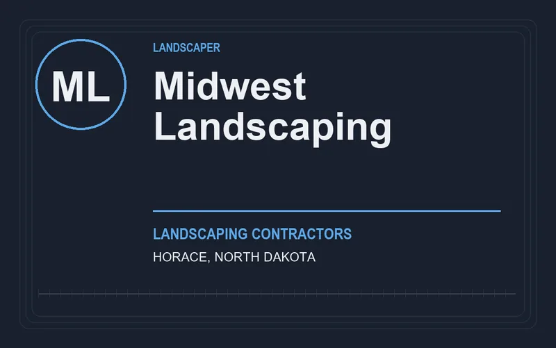 Midwest Landscaping in Horace, North Dakota