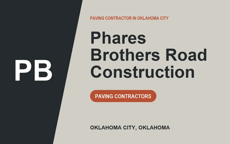 Phares Brothers Road Construction in Oklahoma City, Oklahoma
