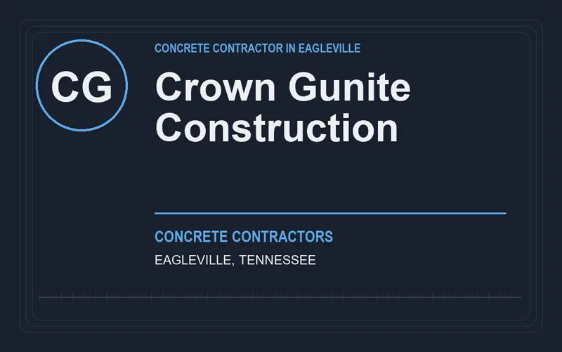 Crown Gunite Construction in Eagleville, Tennessee