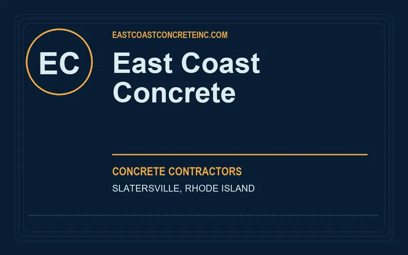 East Coast Concrete in Slatersville, Rhode Island