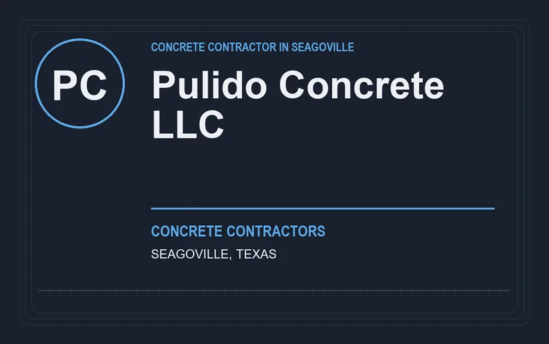 Pulido Concrete LLC in Seagoville, Texas