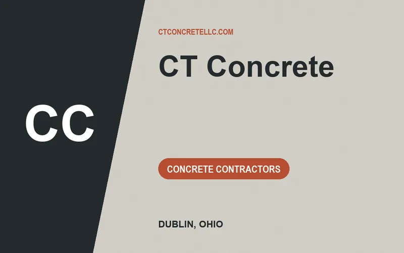 CT Concrete in Dublin, Ohio