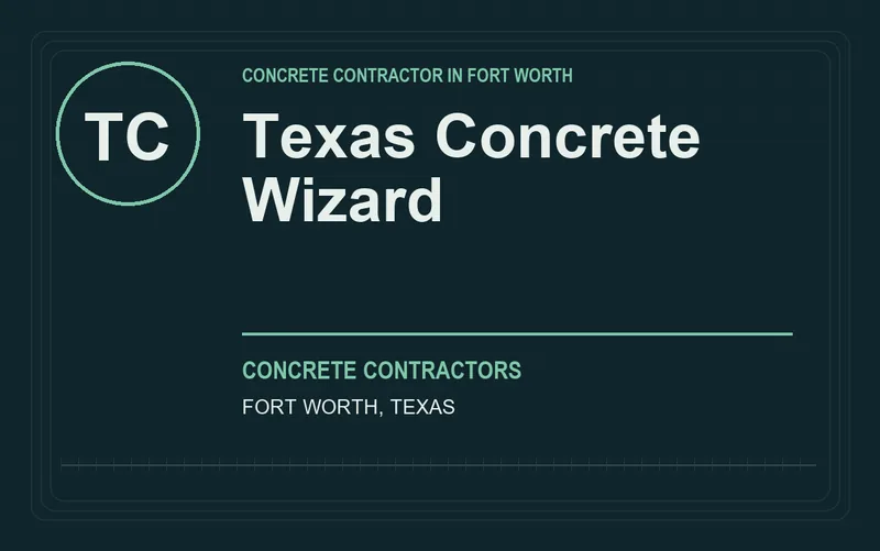 Texas Concrete Wizard in Fort Worth, Texas