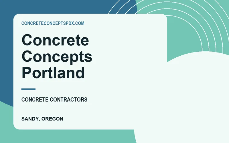 Concrete Concepts Portland in Sandy, Oregon