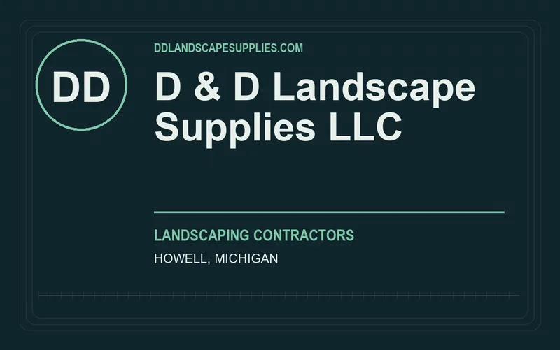 D & D Landscape Supplies LLC in Howell, Michigan