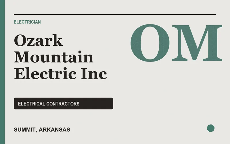 Ozark Mountain Electric Inc in Summit, Arkansas