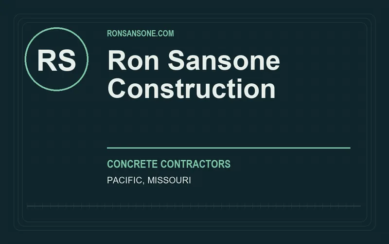 Ron Sansone Construction in Pacific, Missouri