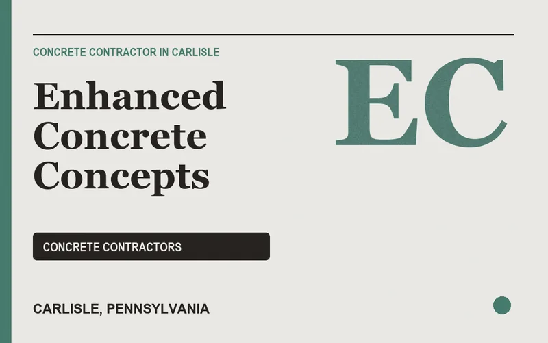 Enhanced Concrete Concepts in Carlisle, Pennsylvania