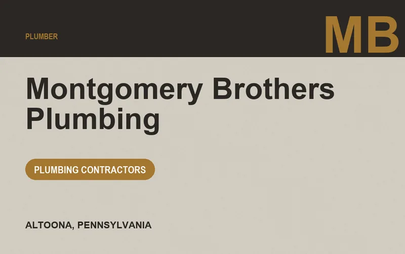 Montgomery Brothers Plumbing in Altoona, Pennsylvania