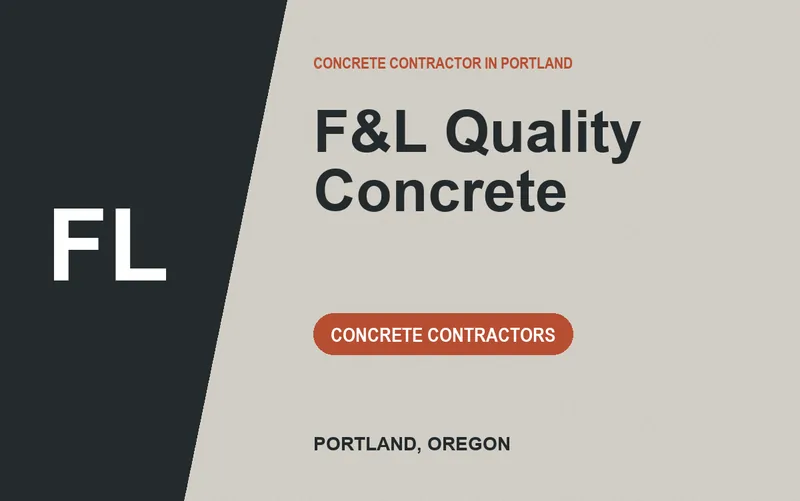 F&L Quality Concrete in Portland, Oregon