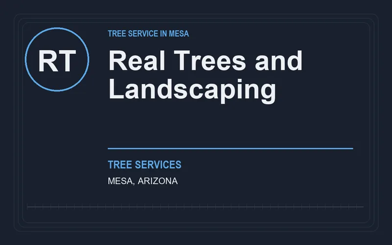 Real Trees and Landscaping in Mesa, Arizona