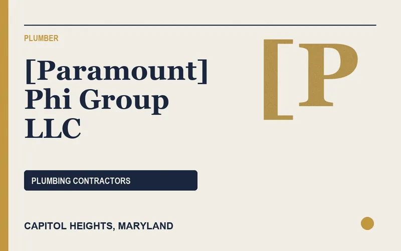 [Paramount] Phi Group llc in Capitol Heights, Maryland