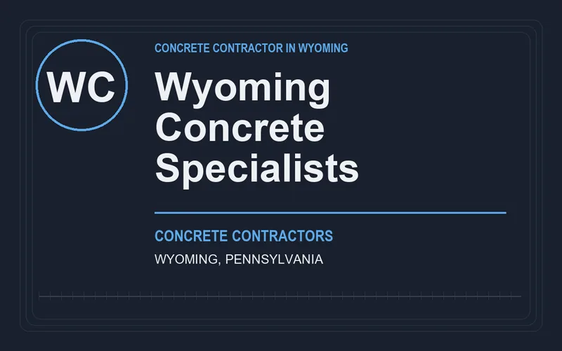 Wyoming Concrete Specialists in Wyoming, Pennsylvania