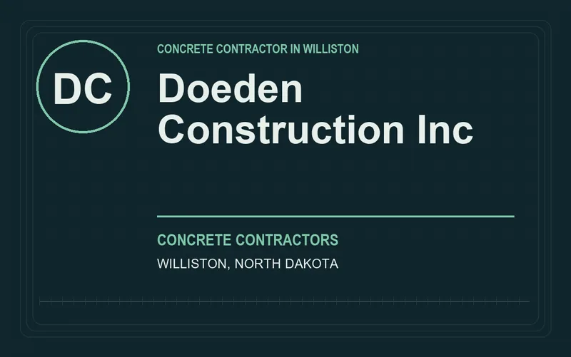 Doeden Construction Inc in Williston, North Dakota