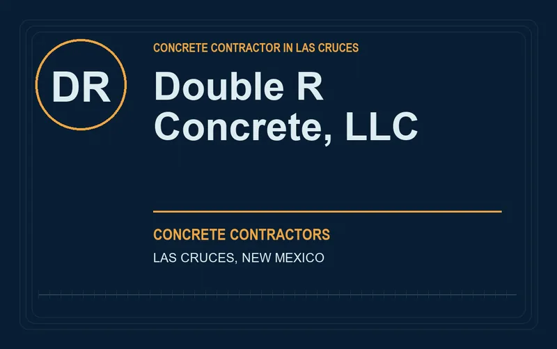Double R Concrete, LLC in Las Cruces, New Mexico