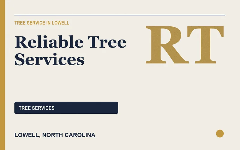 Reliable Tree Services in Lowell, North Carolina