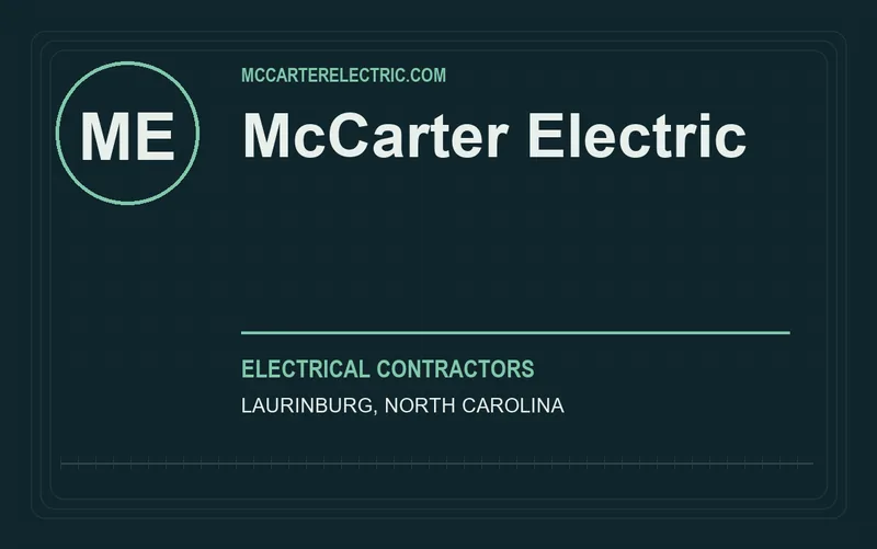McCarter Electric in Laurinburg, North Carolina