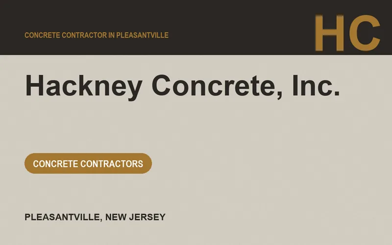 Hackney Concrete, Inc. in Pleasantville, New Jersey