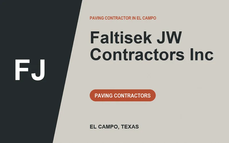 Faltisek JW Contractors Inc in El Campo, Texas