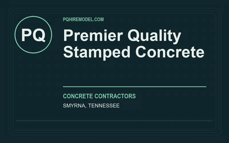 Premier Quality Stamped Concrete in Smyrna, Tennessee