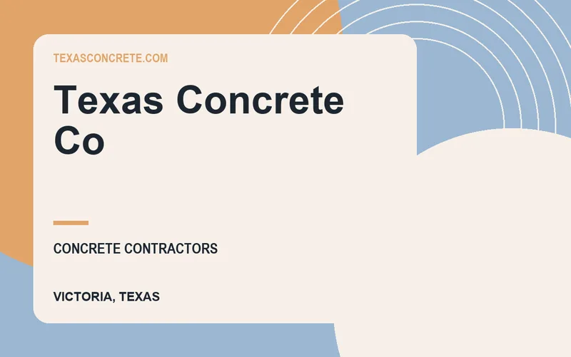 Texas Concrete Co in Victoria, Texas