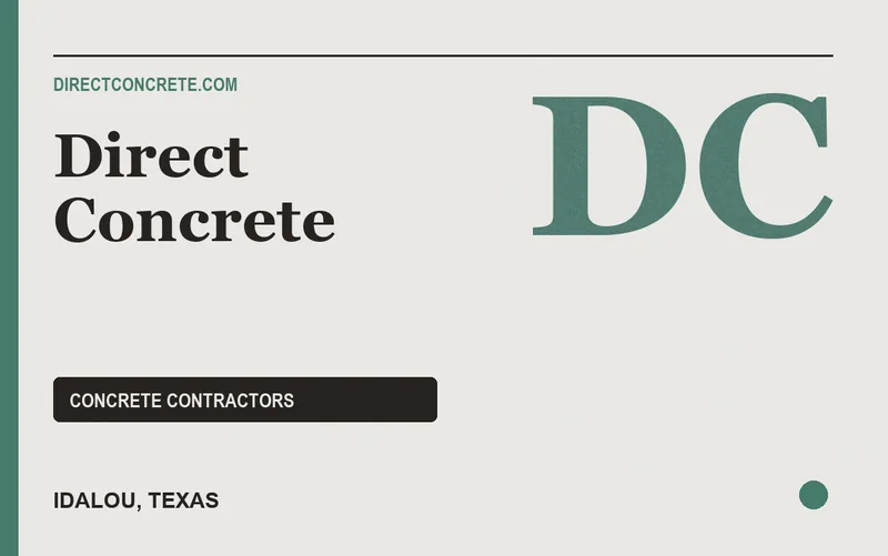 Direct Concrete in Idalou, Texas