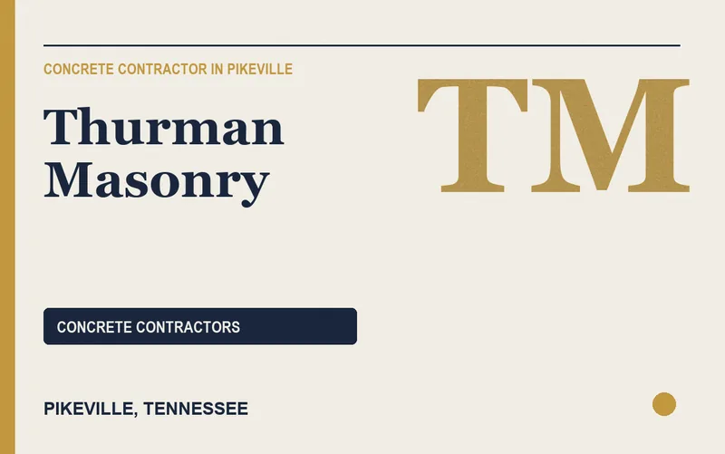Thurman Masonry in Pikeville, Tennessee