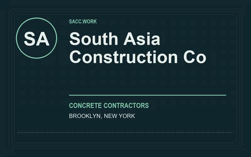 South Asia Construction Co in Brooklyn, New York