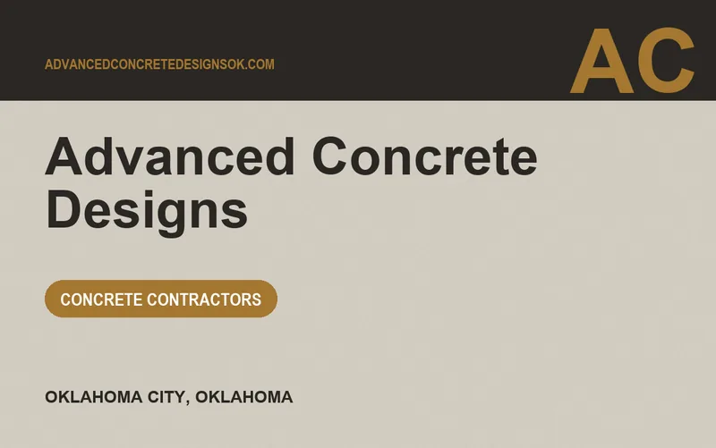 Advanced Concrete Designs in Oklahoma City, Oklahoma